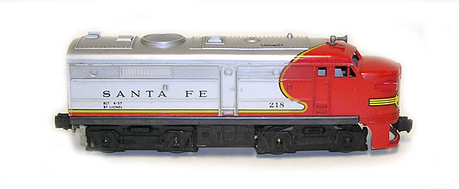 Great Lionel 1649 Santa Fe Freight Set Obs 218 6445