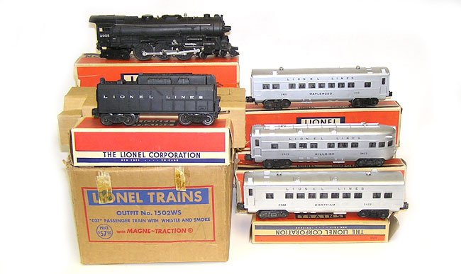 Lionel No. 1502WS 1953 Passenger Set 