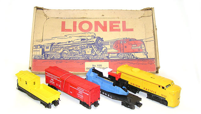 1961 lionel train set