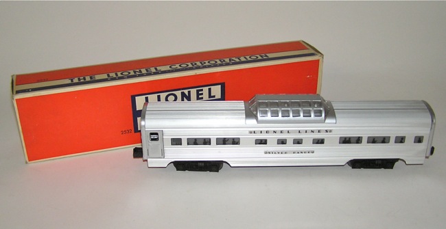 Details about   Lionel 2532-41 2500 Series Passenger Car Silver Plain End