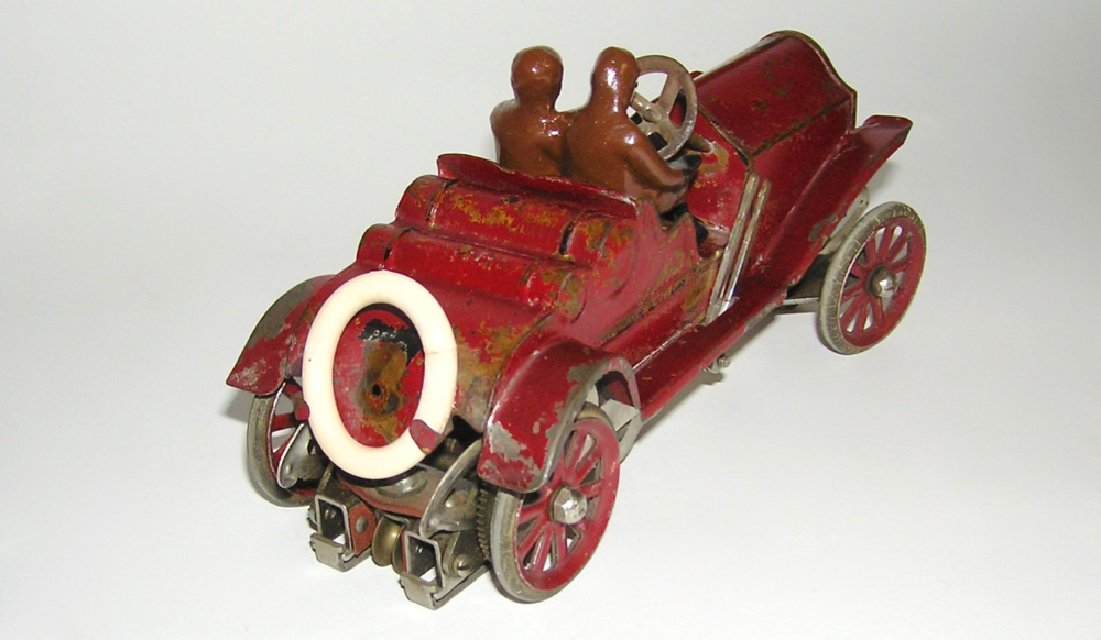vintage race car set