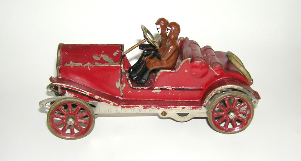 vintage race car set
