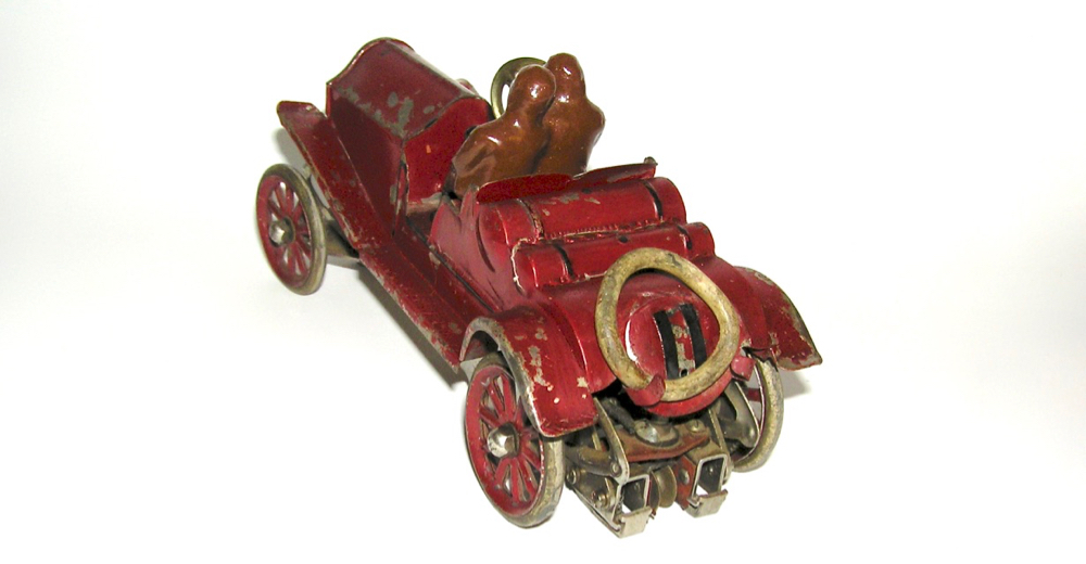vintage race car set