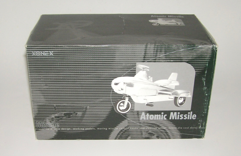 XONEX Atomic Missile Die-Cast Metal Pedal Car Toy w/ BOX