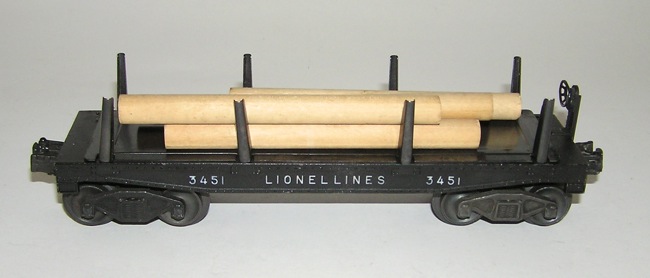 Lionel O Gauge Brake Stand & Wheel Assembly (2-Pack) - Part 3451-4 For Freight Cars