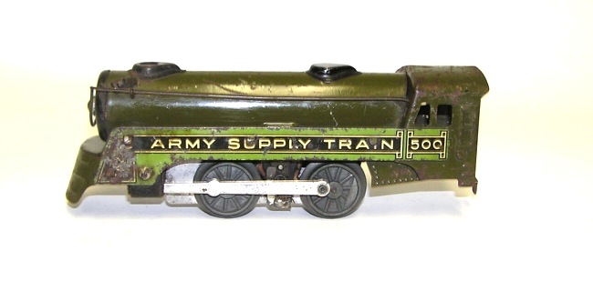MARX TRAIN PARTS ARMY SUPPLY TRAIN 500 SIDE BOARD DECALS PAIR REPRODUCTION 13A 