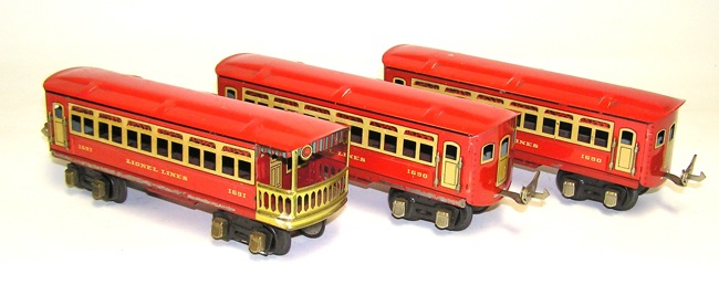 lionel prewar passenger cars