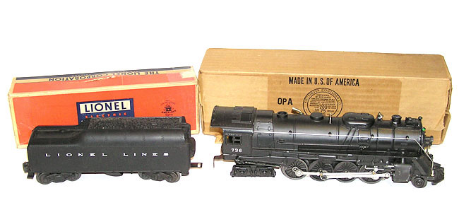 Super Lionel # 2265WS Set w/736 Berkshire 6430 6517 ++