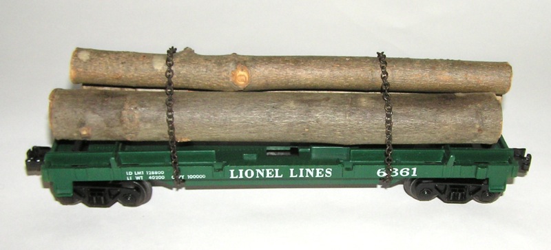 lionel log car