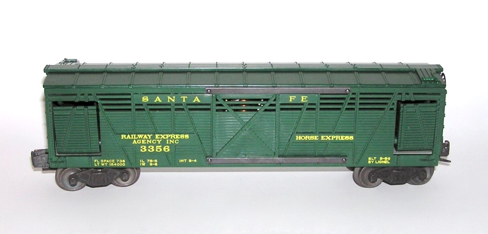 Lionel 3356 Operating Horse Car and Corral for sale online 