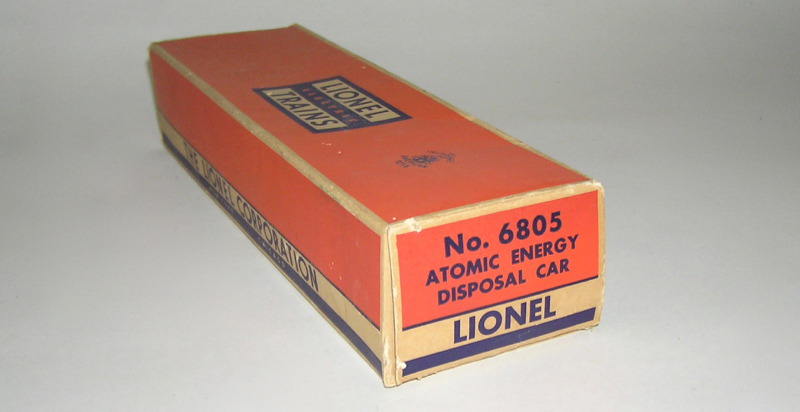 Lionel Post War O Scale 6805 Atomic Energy Disposal Car